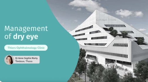 Management of Dry Eye