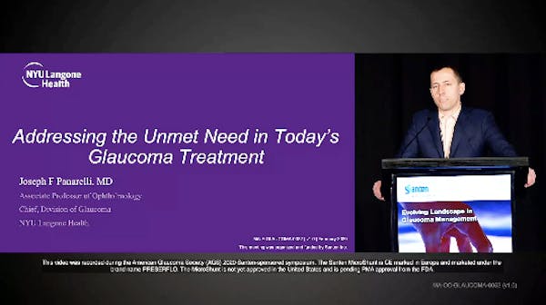 Addressing Unmet Needs in Glaucoma Management thumbnail