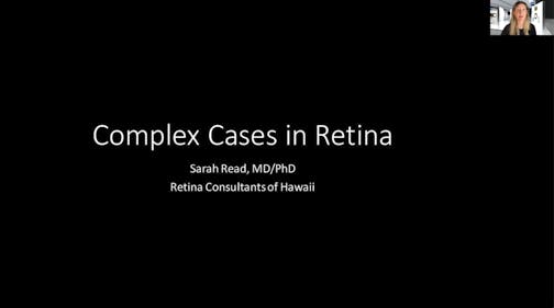 Complex Cases in Retina