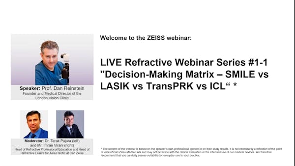 Topography or Wavefront-Guided TransPRK vs. LASIK vs. SMILE vs. ICL thumbnail